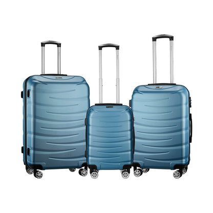 Travelwize Arrow ABS 3Pc Luggage Set - Seafoam.