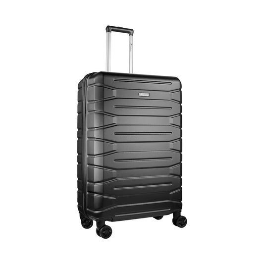 Travelwize Cabana ABS 4-Wheel Spinner 55cm Luggage - Black