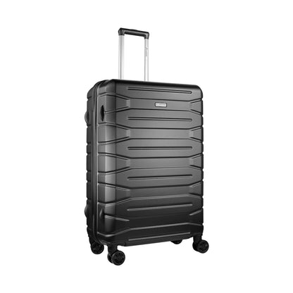 Travelwize Cabana ABS 4-Wheel Spinner 75cm Luggage - Black