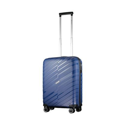 Travelwize Java PP 4-Wheel Spinner 55cm Luggage - Azure