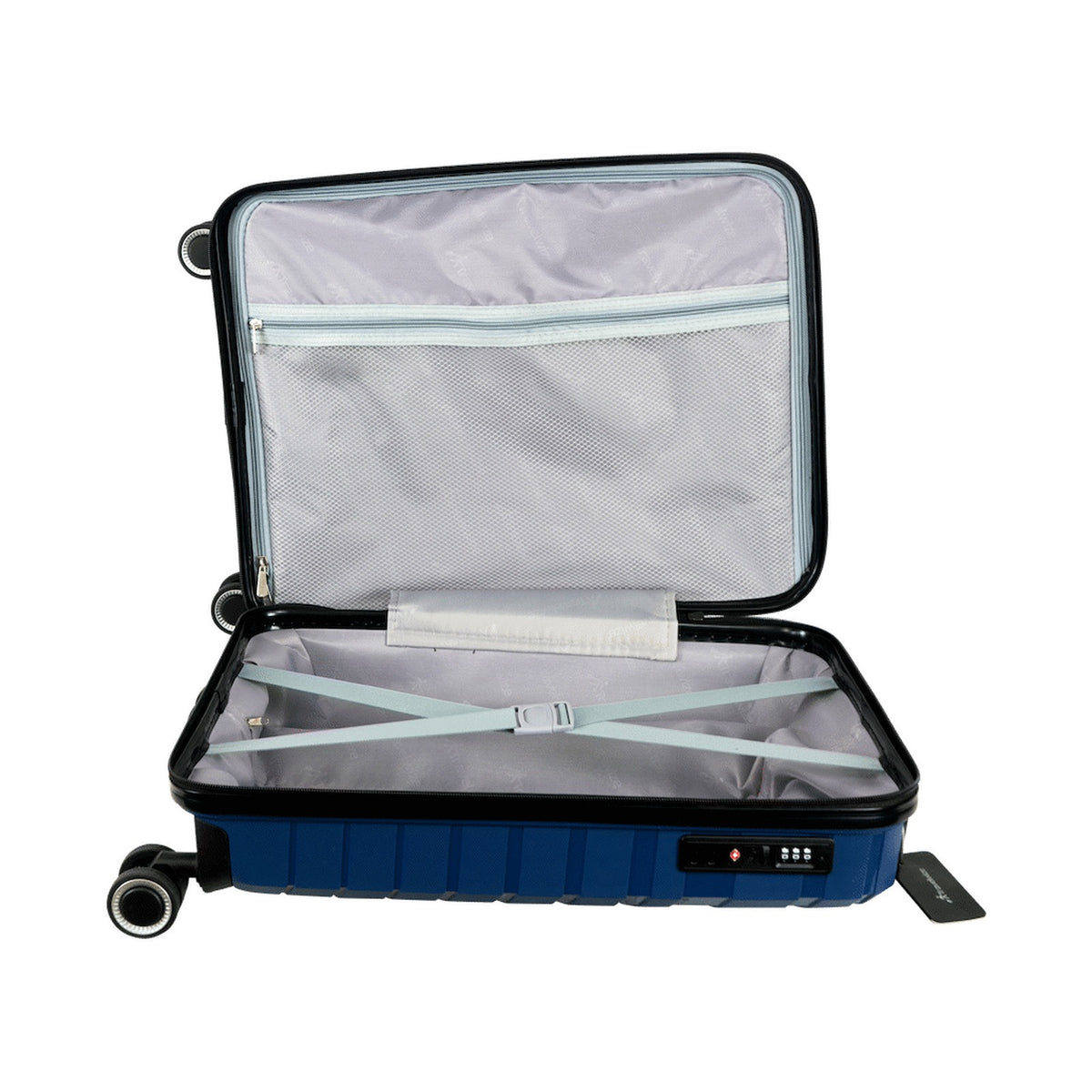 Travelwize Java PP 4-Wheel Spinner 55cm Luggage - Azure