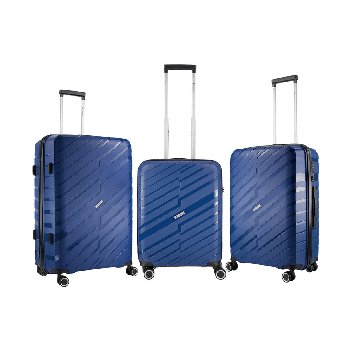 Travelwize Java PP 4-Wheel Spinner 75cm Luggage - Azure