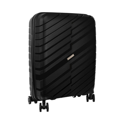 Travelwize Java PP 4-Wheel Spinner 55cm Luggage - Black