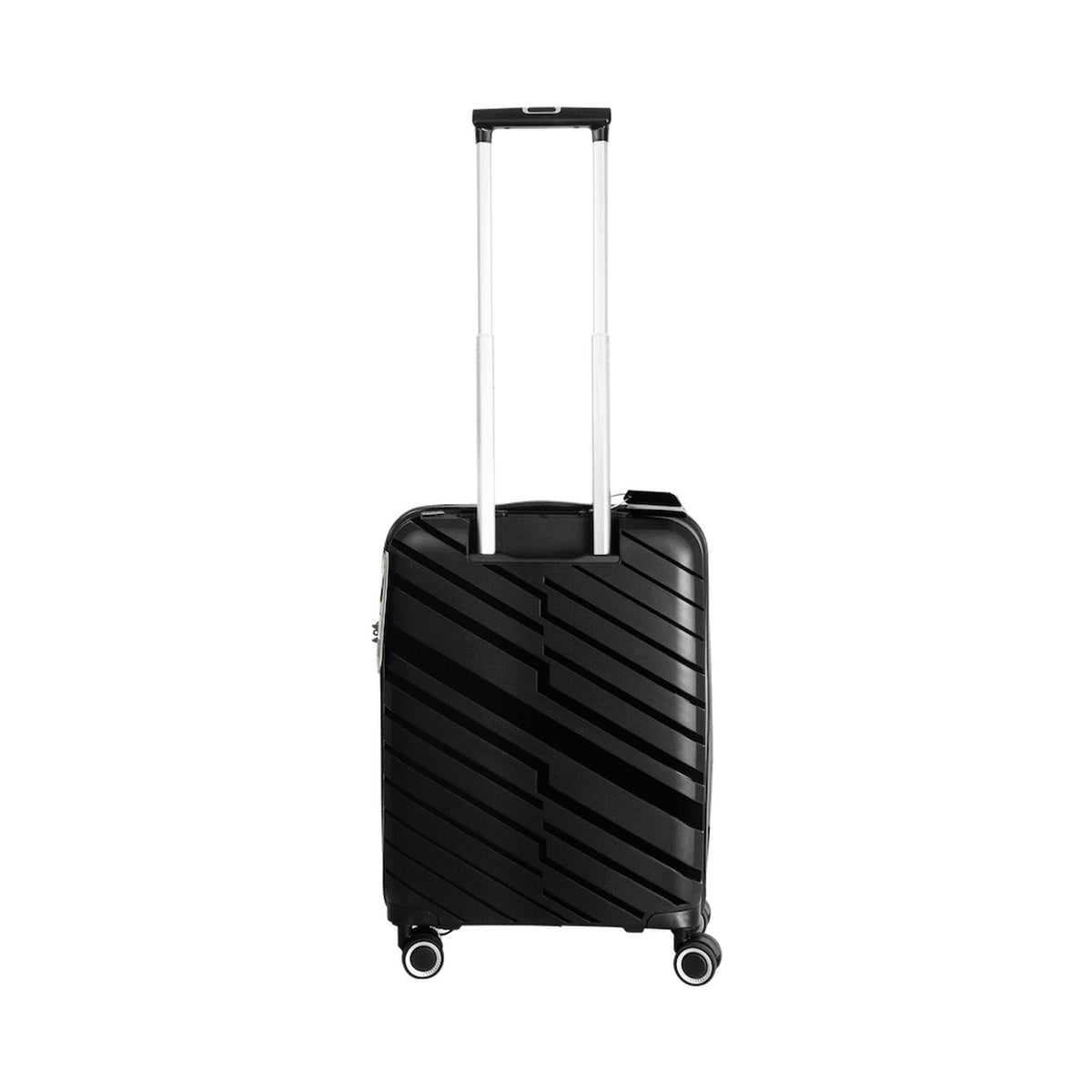 Travelwize Java PP 4-Wheel Spinner 55cm Luggage - Black