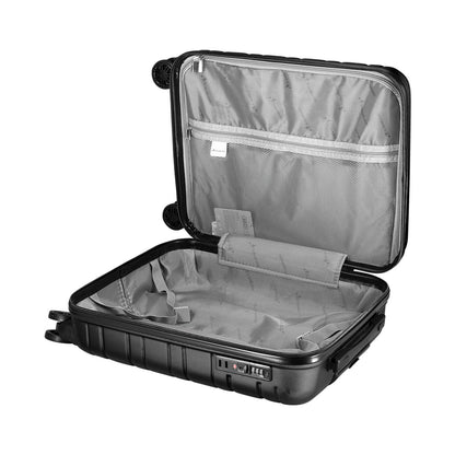 Travelwize Bondi ABS 4-Wheel Spinner 55cm Luggage - Grey