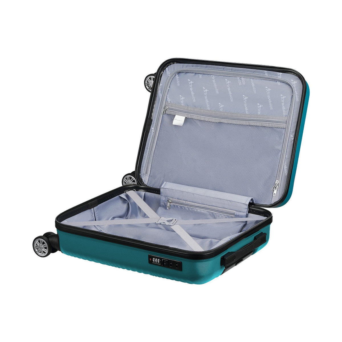 Travelwize Maui ABS 4-Wheel Spinner 65cm Luggage - Ocean