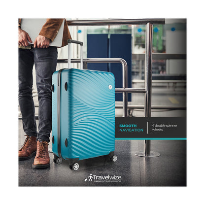 Travelwize Maui ABS 4-Wheel Spinner 65cm Luggage - Ocean