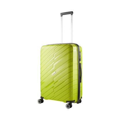 Travelwize Java PP 4-Wheel Spinner 65cm Luggage - Lime