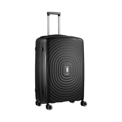 Travelwize Ripple PP 4-Wheel Spinner 55cm Luggage - Black