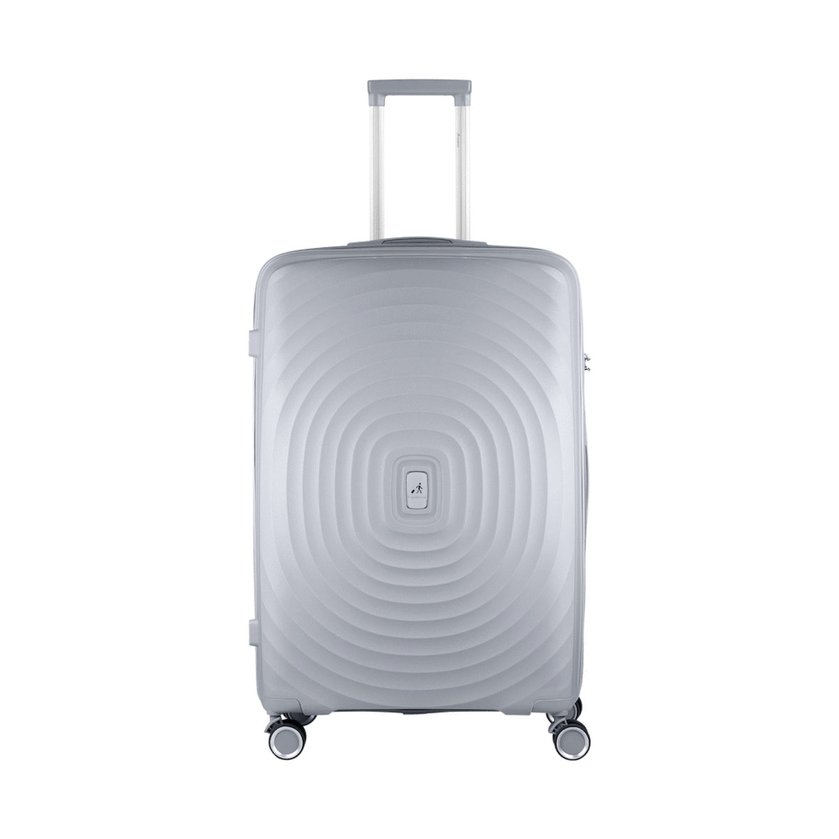 Travelwize Ripple PP 4-Wheel Spinner 3 Pc Luggage Set - Platinum