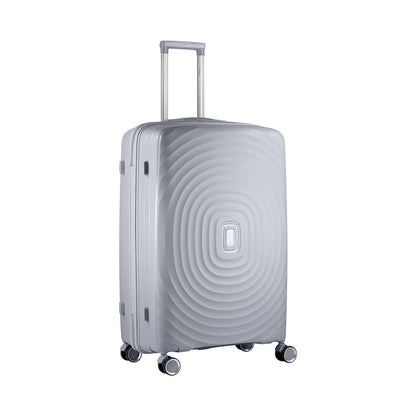 Travelwize Ripple PP 4-Wheel Spinner 3 Pc Luggage Set - Platinum