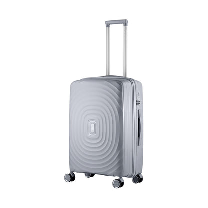 Travelwize Ripple PP 4-Wheel Spinner 65cm Luggage - Platinum
