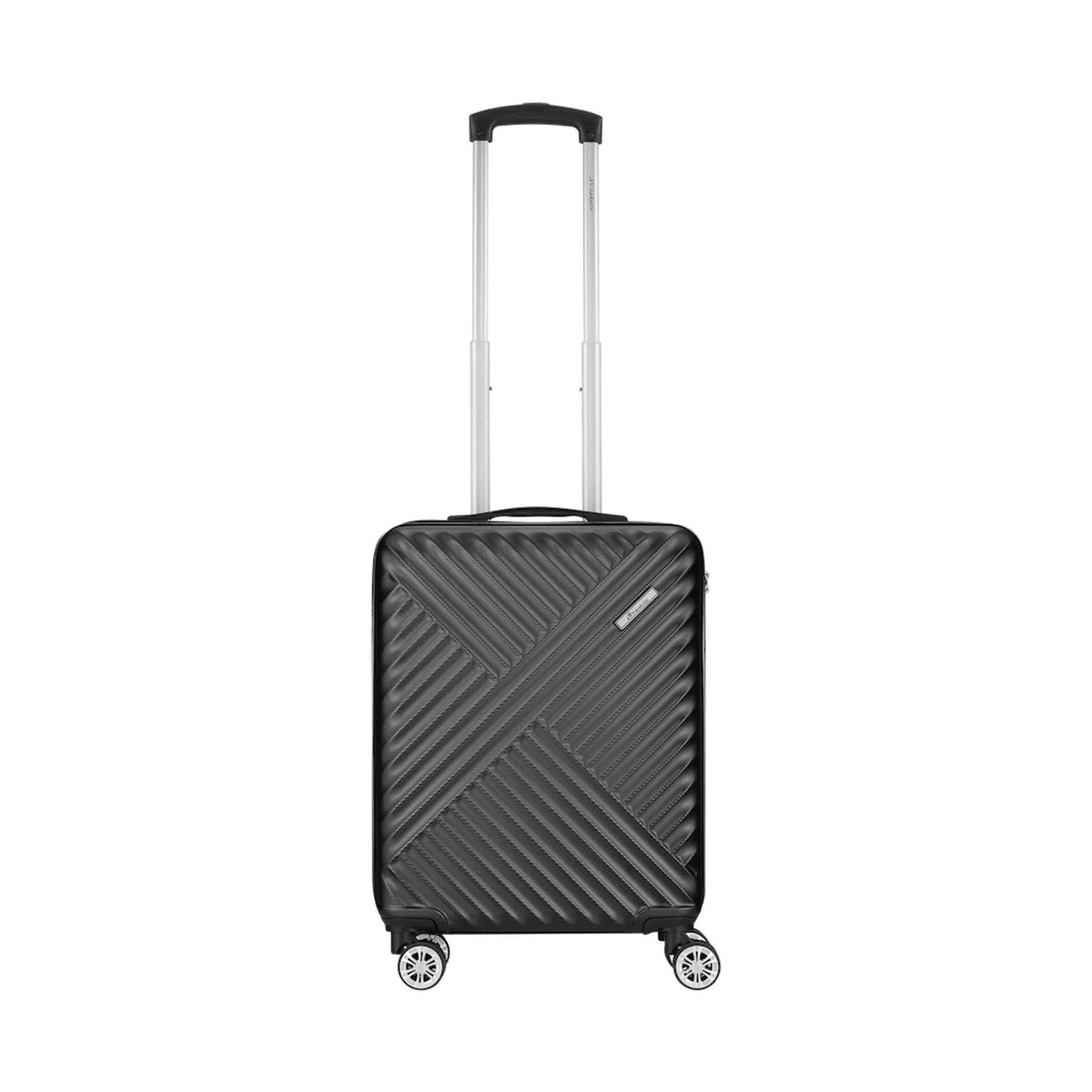 Travelwize Astra ABS 55cm 4-Wheel Spinner Luggage - Black