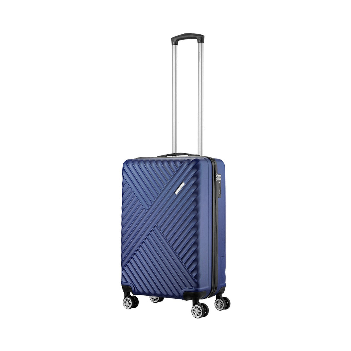 Travelwize Astra ABS 55cm 4-Wheel Spinner Luggage - Navy