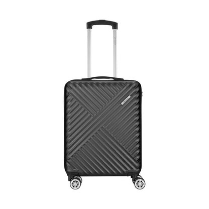 Travelwize Astra ABS 67cm 4-Wheel Spinner Luggage - Black