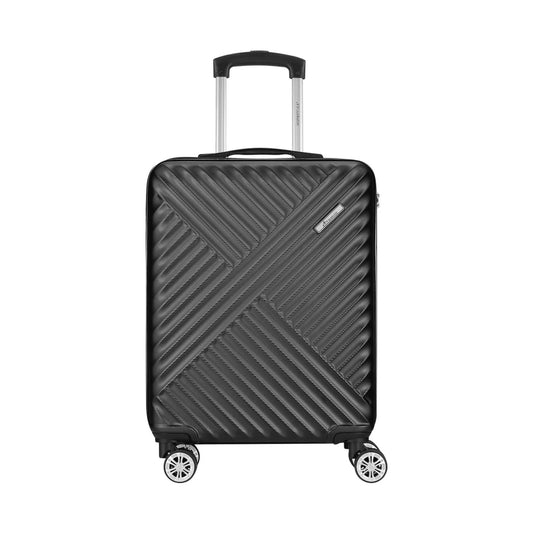 Travelwize Astra ABS 77cm 4-Wheel Spinner Luggage - Black