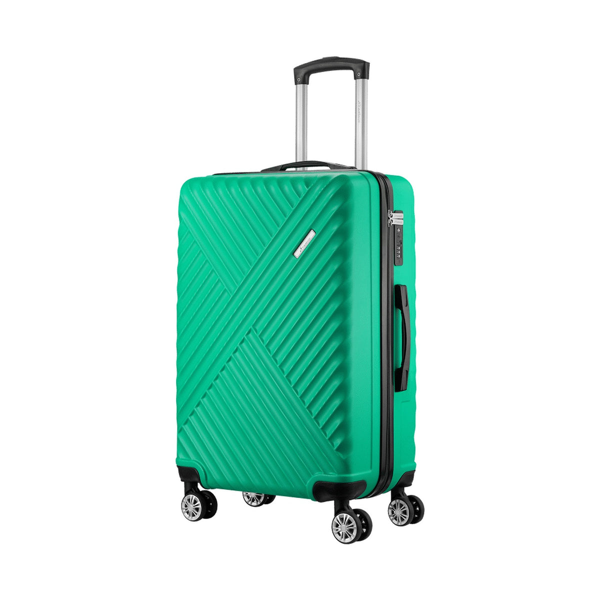 Travelwize Astra ABS 77cm 4-Wheel Spinner Luggage - Jade