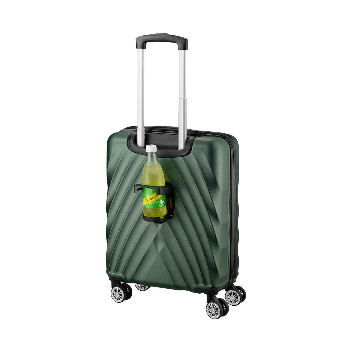 Travelwize Terra ABS 55cm 4-Wheel Spinner Luggage - Bottle
