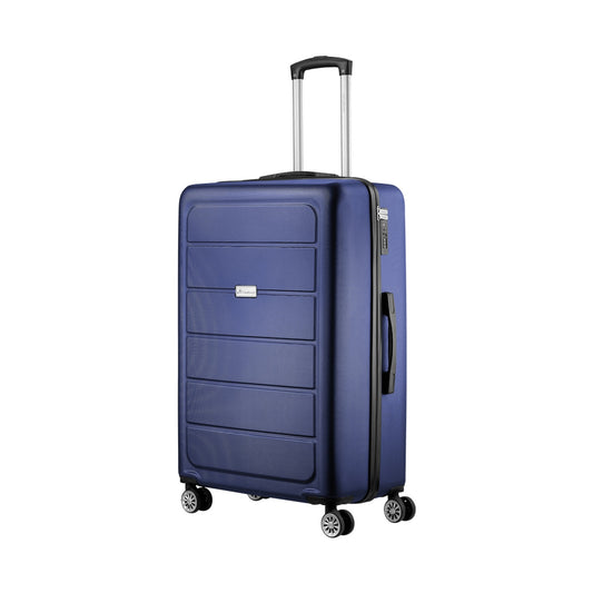 Travelwize Maple ABS 75cm 4-Wheel Spinner Luggage - Navy