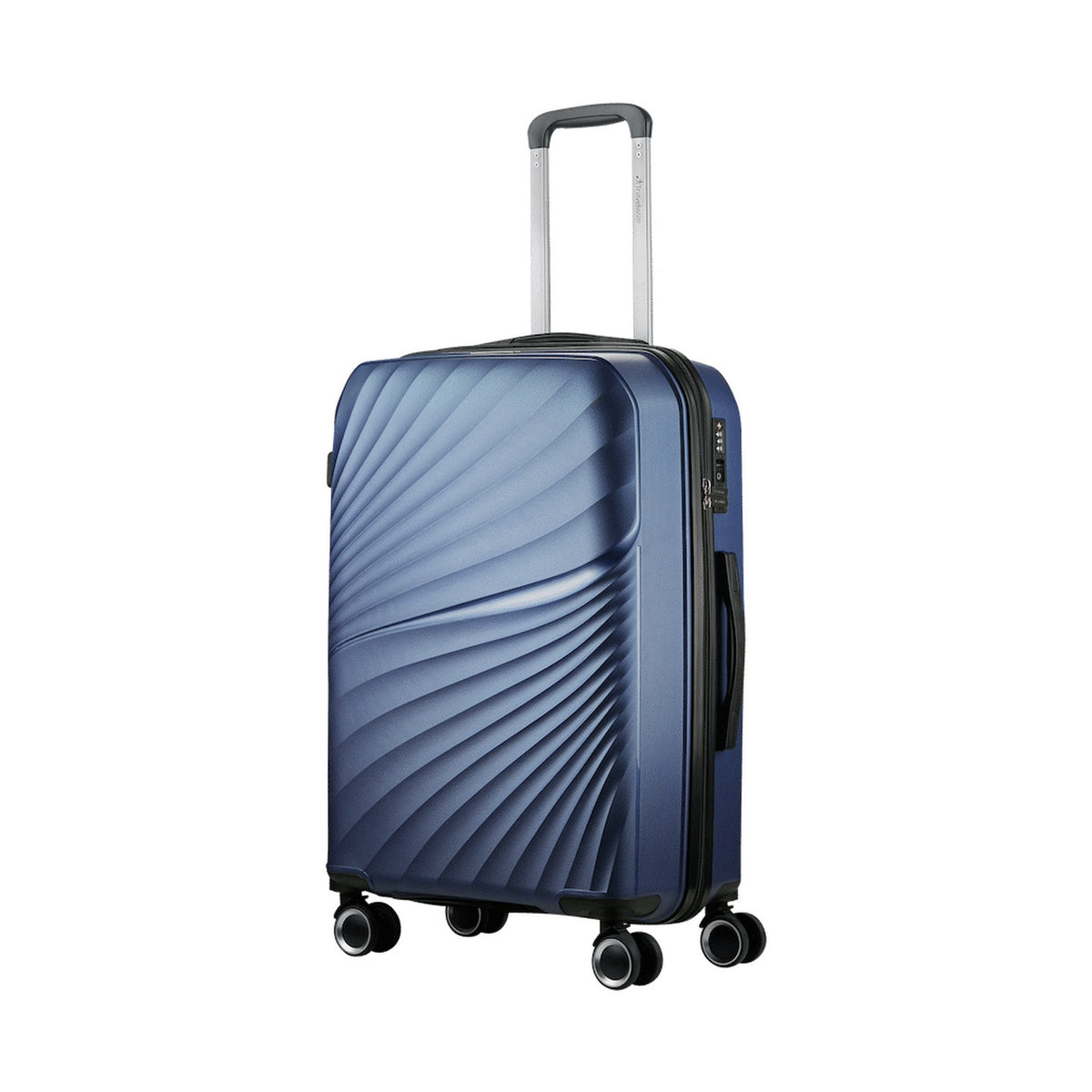 Travelwize Quartz PP 76cm 4-Wheel Spinner Luggage - Navy