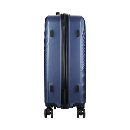 Travelwize Quartz PP 76cm 4-Wheel Spinner Luggage - Navy