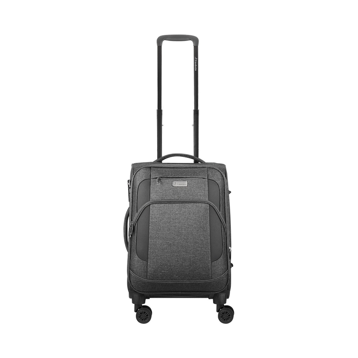 Travelwize Aurora 55cm 4-Wheel Spinner Trolley Case - Grey Melange