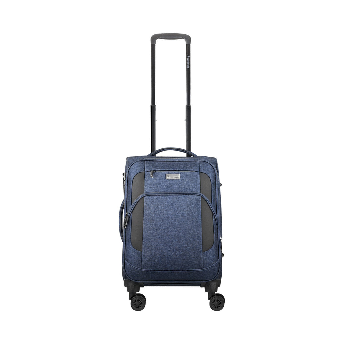 Travelwize Aurora 55cm 4-Wheel Spinner Trolley Case - Navy Melange