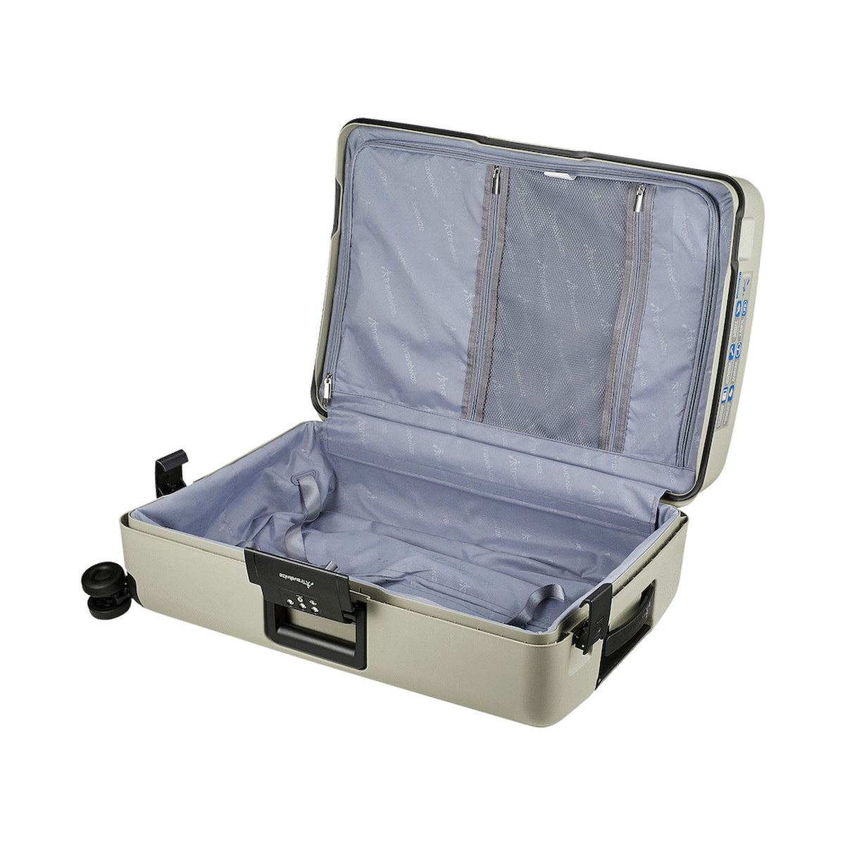 Travelwize Clipper PP 55cm 4-Wheel Spinner Luggage Beige