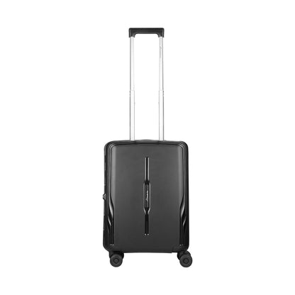 Travelwize Clipper PP 55cm 4-Wheel Spinner Luggage Black