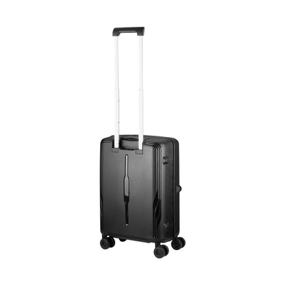 Travelwize Clipper PP 55cm 4-Wheel Spinner Luggage Black