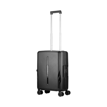 Travelwize Clipper PP 55cm 4-Wheel Spinner Luggage Black