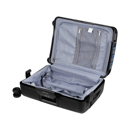 Travelwize Clipper PP 55cm 4-Wheel Spinner Luggage Black