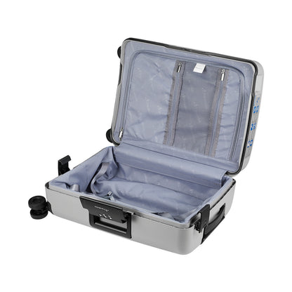 Travelwize Clipper PP 55cm 4-Wheel Spinner Luggage Nardo Grey