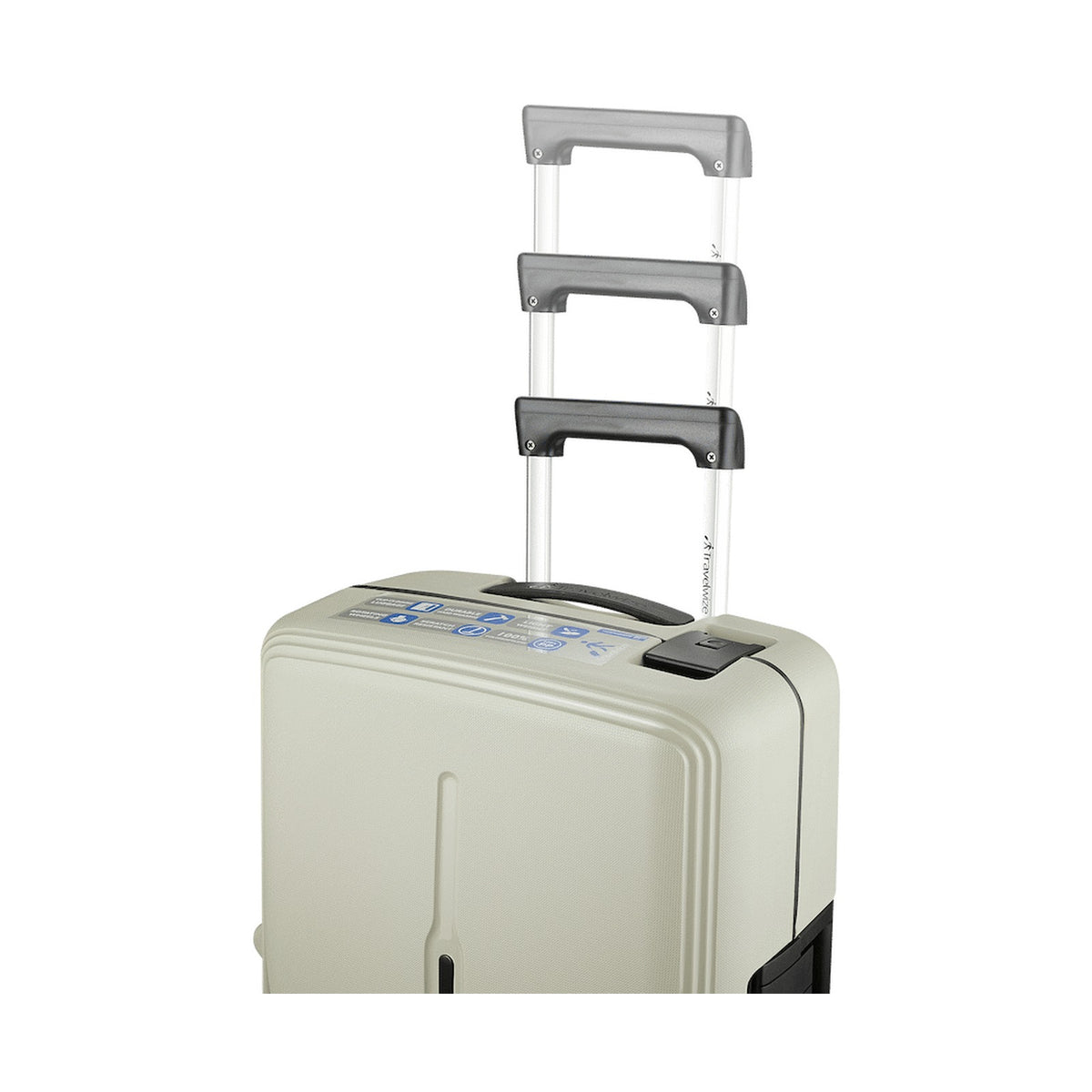 Travelwize Clipper PP 65cm 4-Wheel Spinner Luggage Beige