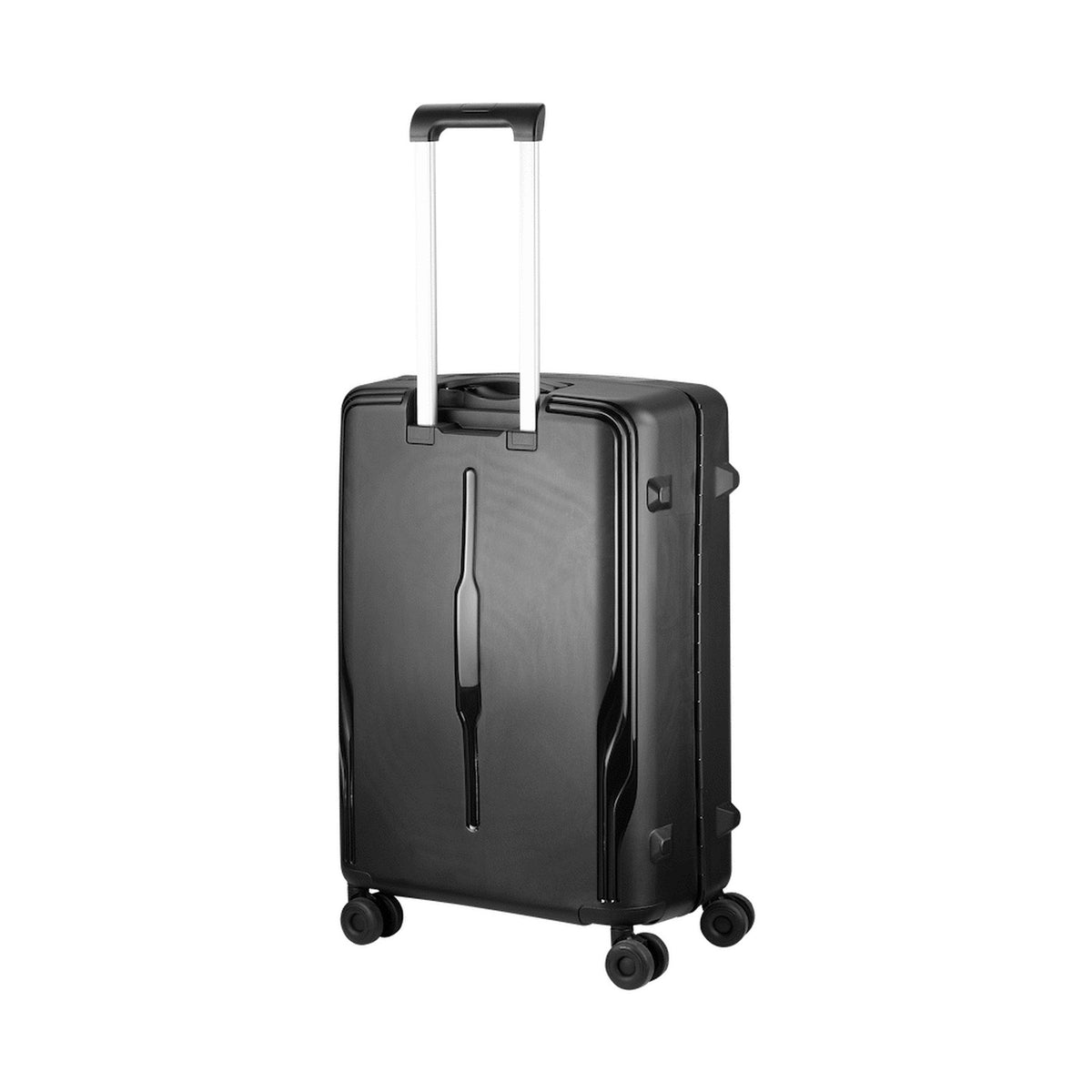 Travelwize Clipper PP 65cm 4-Wheel Spinner Luggage Black