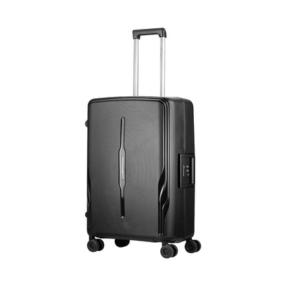 Travelwize Clipper PP 65cm 4-Wheel Spinner Luggage Black