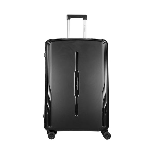 Travelwize Clipper PP 75cm 4-Wheel Spinner Luggage Black