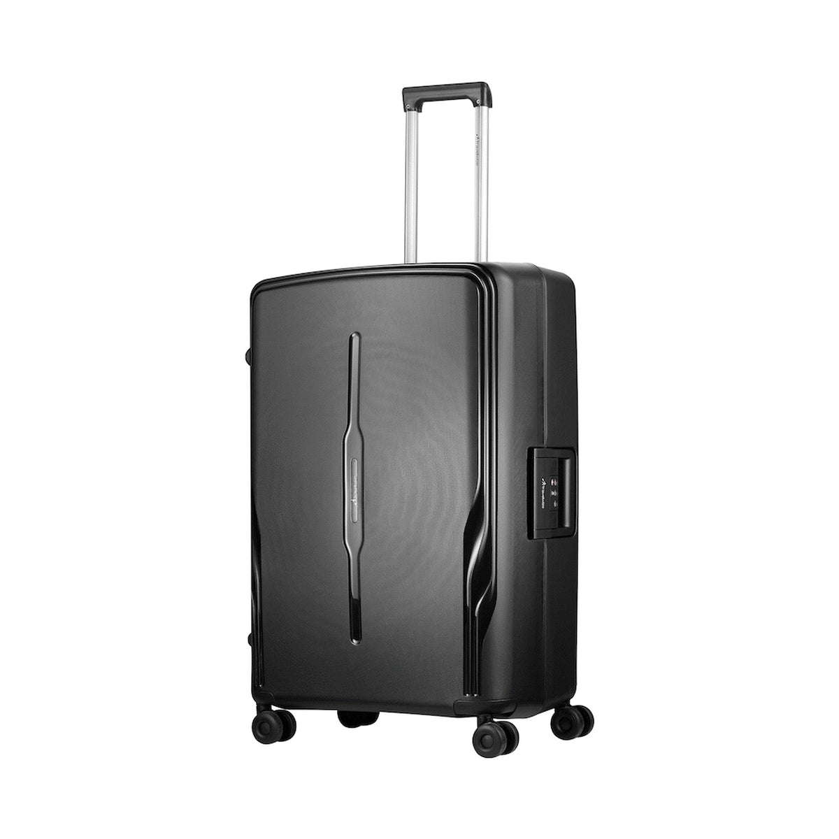 Travelwize Clipper PP 75cm 4-Wheel Spinner Luggage Black