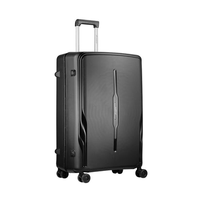 Travelwize Clipper PP 75cm 4-Wheel Spinner Luggage Black