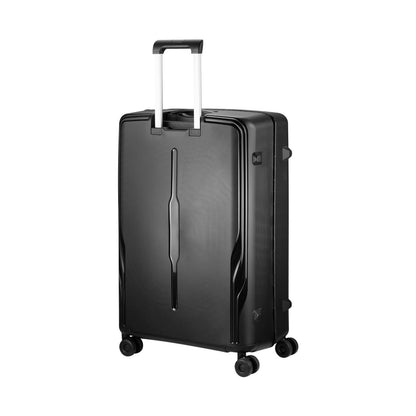 Travelwize Clipper PP 75cm 4-Wheel Spinner Luggage Black