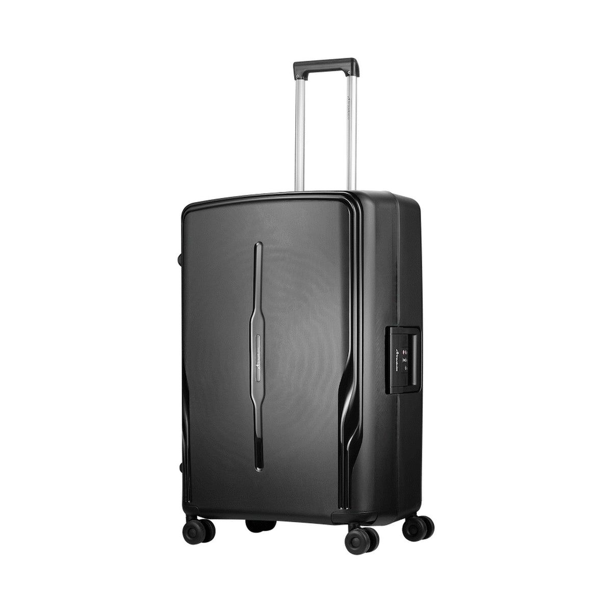 Travelwize Clipper PP 75cm 4-Wheel Spinner Luggage Black