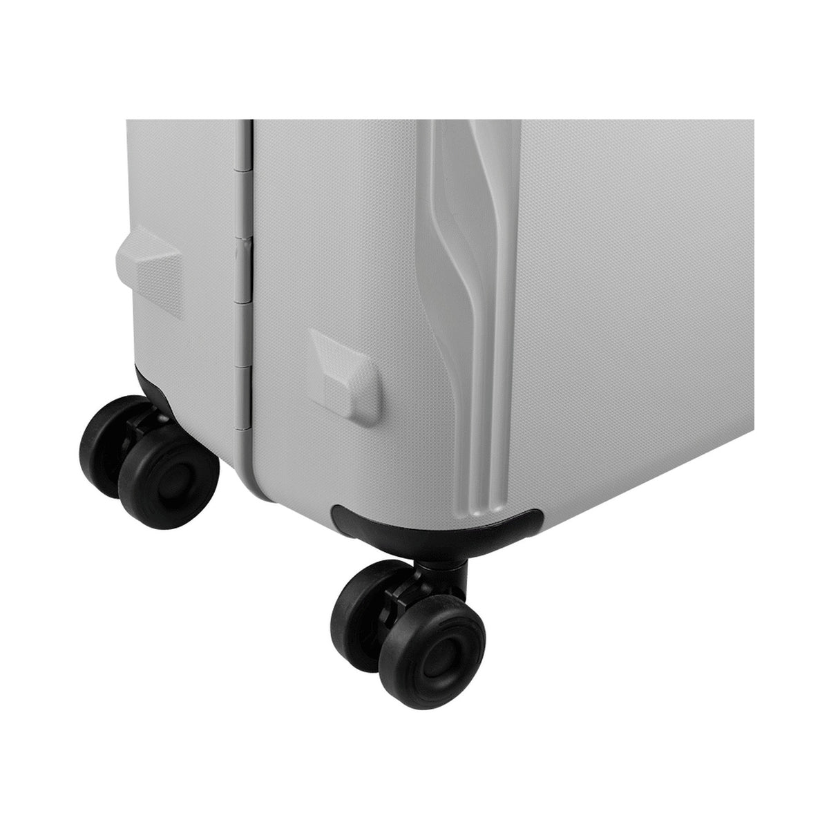Travelwize Clipper PP 3Pc 4-Wheel Spinner Luggage Set Nardo Grey