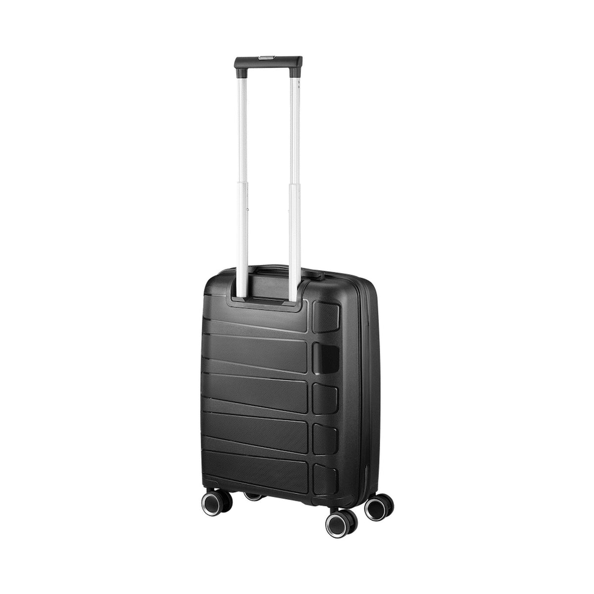 Travelwize Tourer PP 55cm 4-wheel Spinner Luggage Black