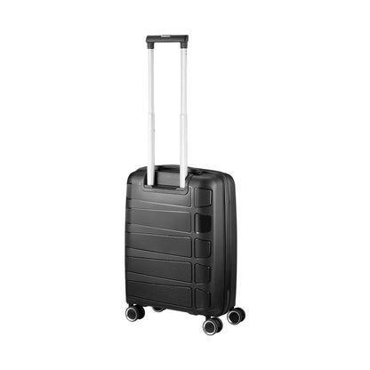 Travelwize Tourer PP 55cm 4-wheel Spinner Luggage Black
