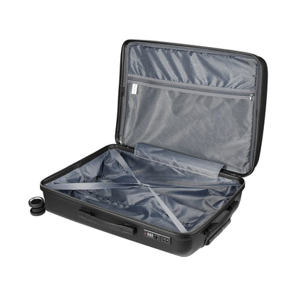 Travelwize Tourer PP 65cm 4-wheel Spinner Luggage Black