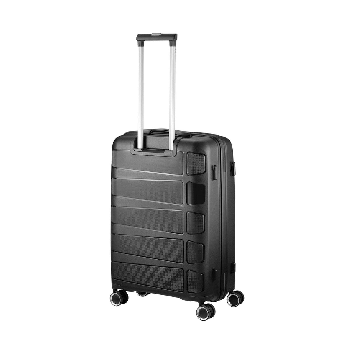 Travelwize Tourer PP 65cm 4-wheel Spinner Luggage Black