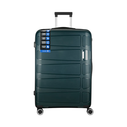 Travelwize Tourer PP 75cm 4-wheel Spinner Luggage Petrol