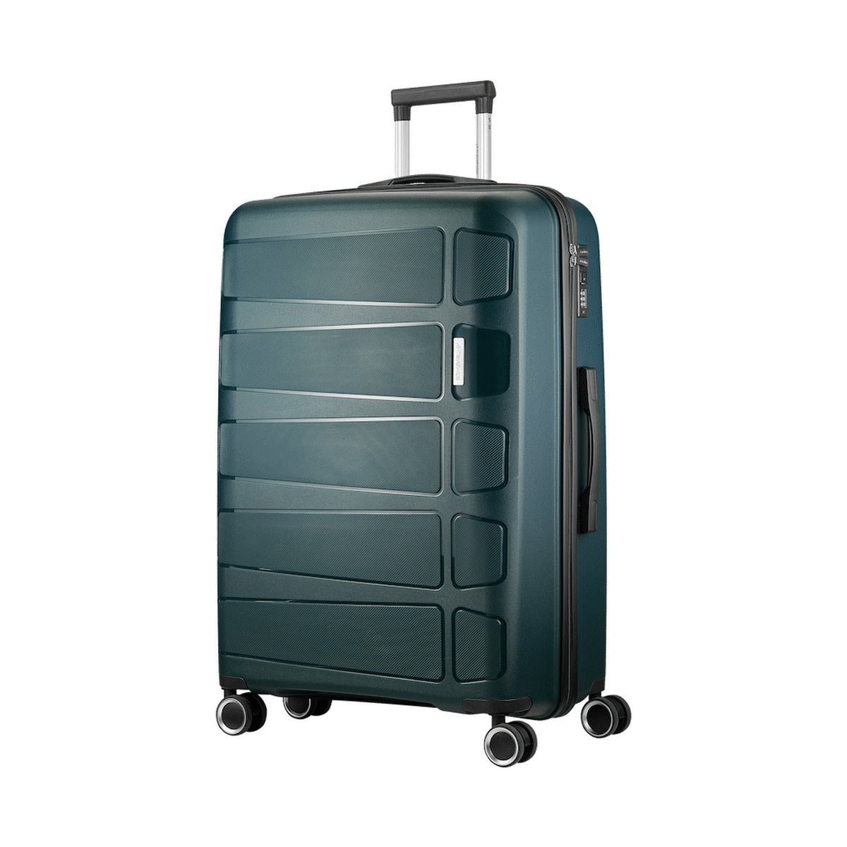 Travelwize Tourer PP 75cm 4-wheel Spinner Luggage Petrol