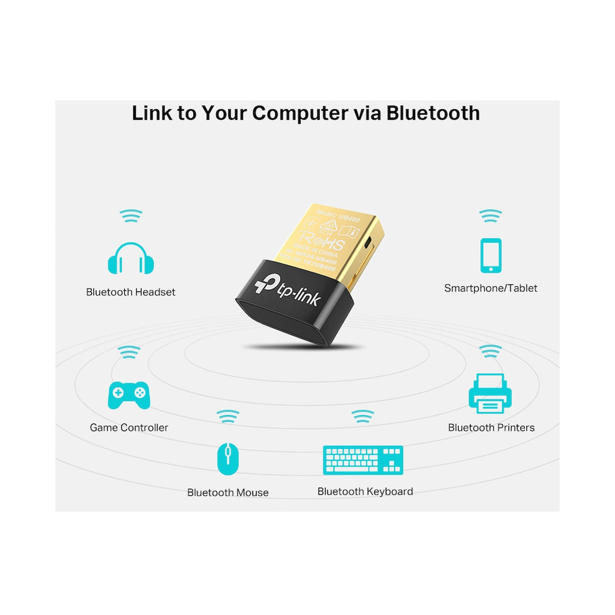 TP-Link UB400 Bluetooth 4.0 Nano USB Adapter