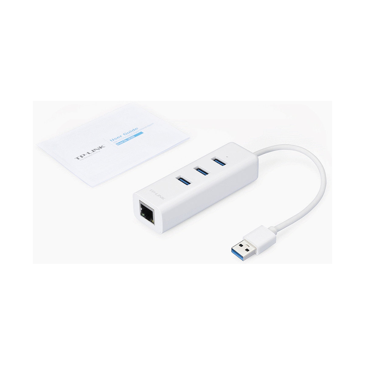 TP-Link UE330 USB 3.0 to Gigabit Ethernet Network Adapter with 3-Port USB 3.0 Hub